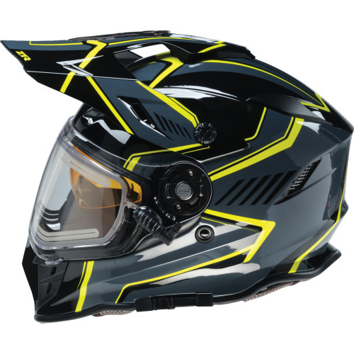 Range Snow Helmet - Rotor - Black/Hi-Viz - Small