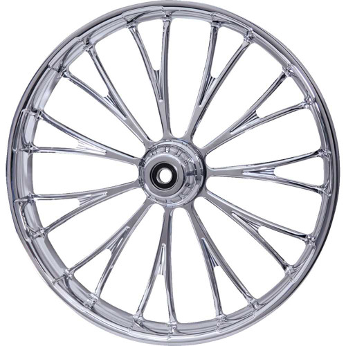 RC COMPONENTS 213HD031A21117C Rc Components Wheel - Dynasty - Front - Dual Disc/With Abs - Chrome - 21X3.5 - Flh 213Hd031A21117C