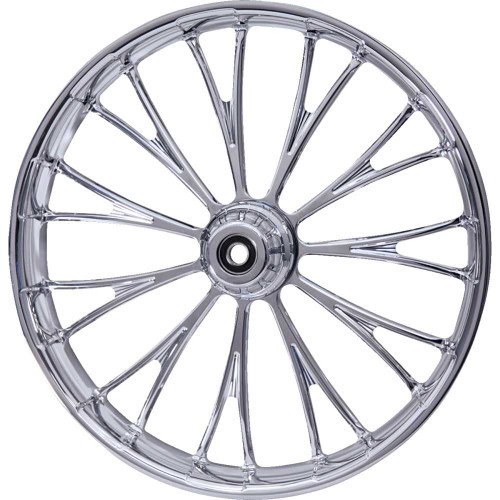 RC COMPONENTS 213HD031NON117C Rc Components Wheel - Dynasty - Front - Dual Disc/Without Abs - Chrome - 21X3.5 - Flh 213Hd031Non117C