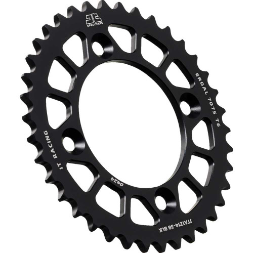 JT SPROCKETS JTA121438BLK Rear Sprocket - Aluminum - 38 Tooth - Black - Crf 110F Jta1214.38Blk