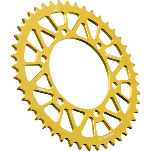Rear Sprocket - Aluminum - 45 Tooth - Gold - Kawasaki/Suzuki/Yamaha Jta486.45Gld Rear Sprocket - Aluminum - 45 Tooth - Gold - Kawasaki/Suzuki/Yamaha Jta486.45Gld