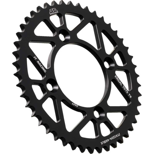 JT SPROCKETS JTA120446BLK Rear Sprocket - Aluminum - 46 Tooth - Black - Crf 125F Jta1204.46Blk