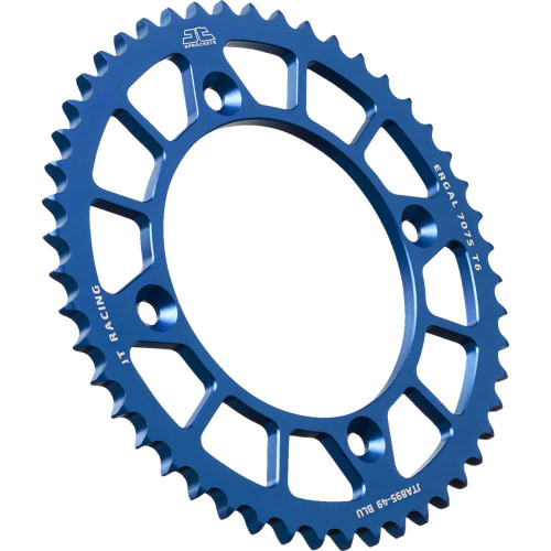 JT SPROCKETS JTA89549BLU Rear Sprocket - Aluminum - 49 Tooth - Blue - Gas Gas/Husqvarna/Ktm Jta895.49Blu