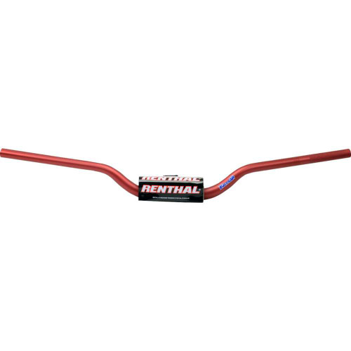RENTHAL 67301RD Renthal Handlebar - Fatbar - 673 - Trials 100 Bou/Lampkin - Red 673-01-Rd