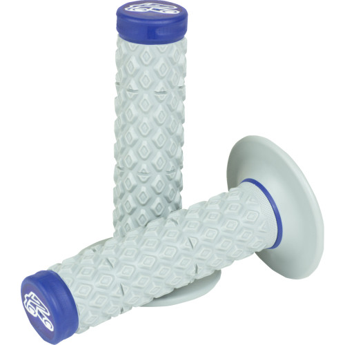 Renthal Mx Dual Grips - Comfort - Soft/Firm - Blue G206