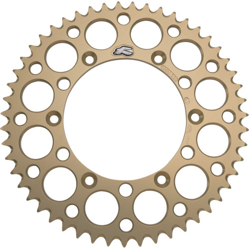 Renthal Rear Sprocket - Aluminum - 51 Tooth - Yamaha 150U-520-51Gbha