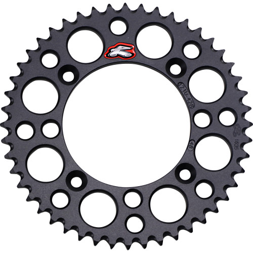 Renthal Sprocket - Black - 48 Tooth 121U-428-48Gpbk