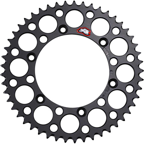 RENTHAL 150U52049GBBK Renthal Sprocket - Black - 49 Tooth 150U-520-49Gbbk