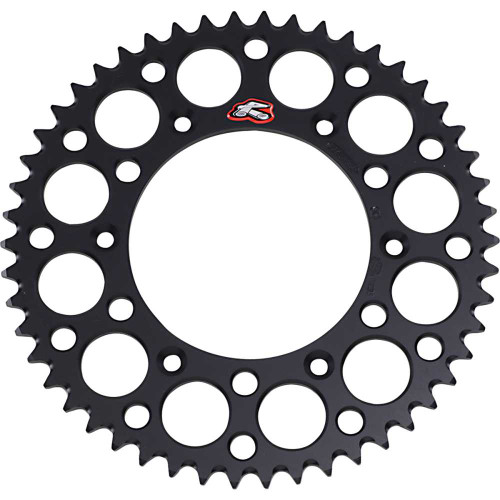 RENTHAL 224U52050GPBK Renthal Sprocket - Black - 50 Tooth 224U-520-50Gpbk