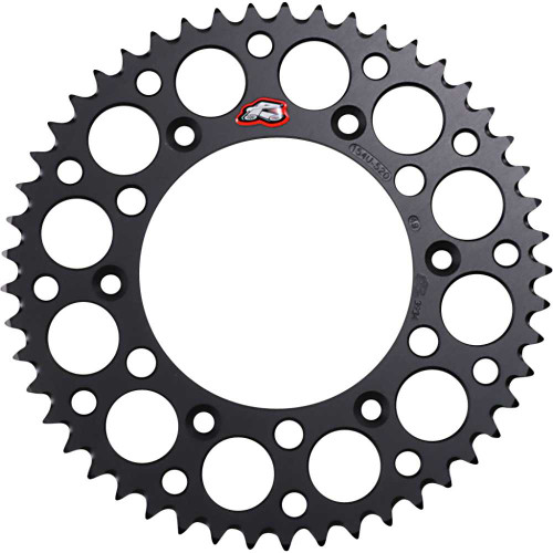 RENTHAL 154U52049GRBK Renthal Sprocket - Honda - Black - 49 Tooth 154U-520-49Grbk