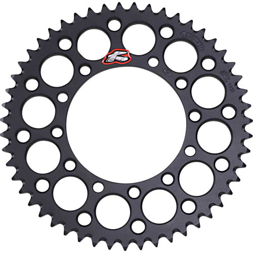 RENTHAL 191U42051GEBK Renthal Sprocket - Kawasaki - Black - 51 Tooth 191U-420-51Gebk