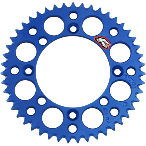 Renthal Sprocket - Yamaha - Blue - 47 Tooth 121U-420-47Gbbu