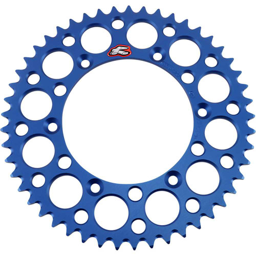 RENTHAL 150U52049GBBU Renthal Sprocket - Yamaha - Blue - 49 Tooth 150U-520-49Gbbu