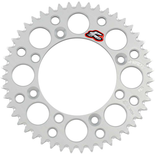 RENTHAL 121U42047GBSI Renthal Sprocket - Yamaha - Silver - 47 Tooth 121U-420-47Gbsi