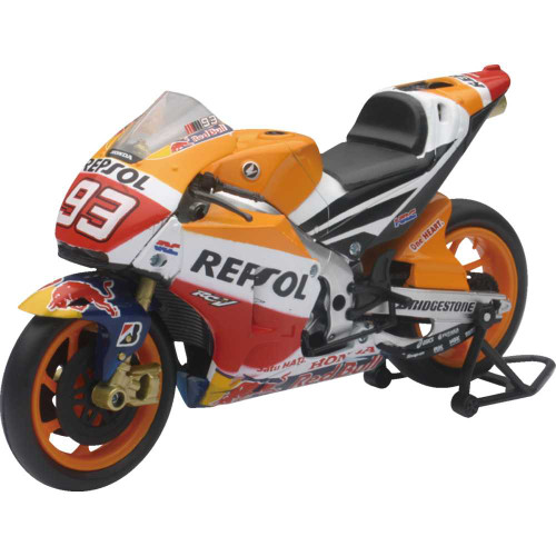 NEW RAY TOYS 57753 Repsol Honda Team Rc213V 2015 - Marc Marquez - 1:12 Scale - Orange/Red/Black 57753