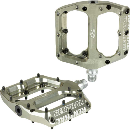 RENTHAL PD1000100201 Revo-F Pedals - Flat - Alugold Pd10001-002-01