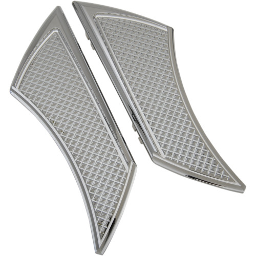 Eddie Trotta Designs Floorboard - Diamond - Chrome Tc-563