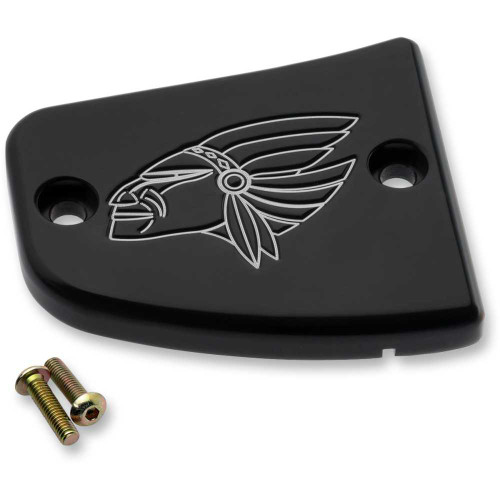 JOKER MACHINE 303822 Joker Machine Master Cylinder Cover - Warrior - Black 30-382-2