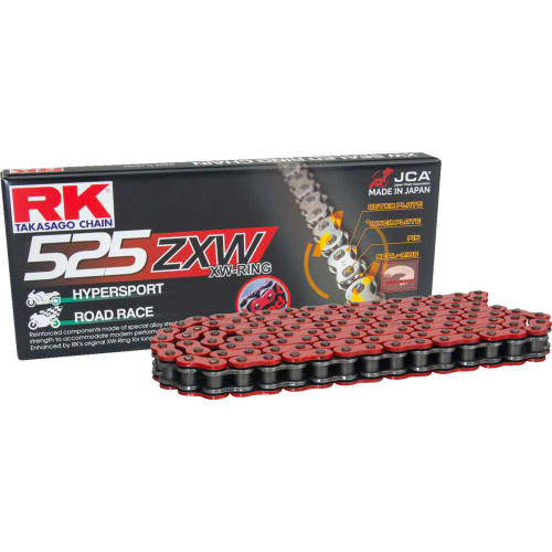 RK RR525ZXWRL Rk 525 Zxw - Connecting Link - Rivet - Red Rr525Zxw-Rl