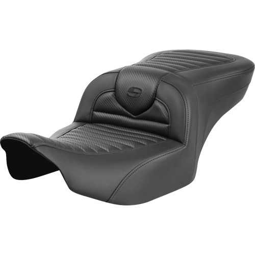 Roadsofa Seat - Without Backrest - Tuck-N-Roll - Carbon Fiber - Fltr/Flhx '23-'24 823-07-20400 Roadsofa Seat - Without Backrest - Tuck-N-Roll - Carbon Fiber - Fltr/Flhx '23-'24 823-07-20400