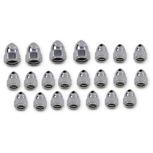 DRAG SPECIALTIES DS-190114 Drag Specialties Nut Set - Acorn - Rock Box