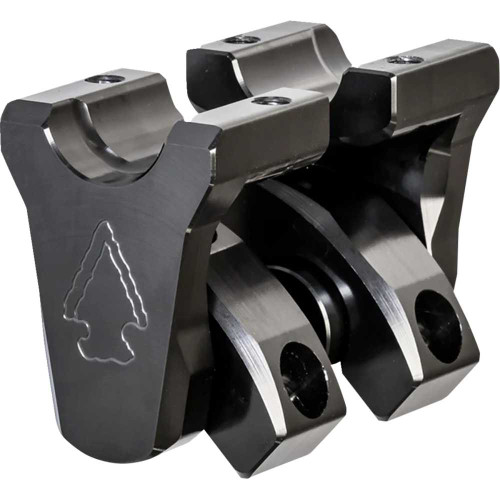 ROX SPEED FX 4RP2RIN Rox Speed Fx Pivot Risers - 2" - Black 4R-P2Rin