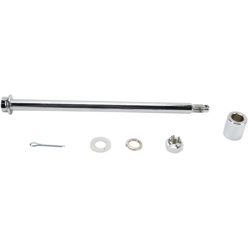 Drag Specialties Axle Kit - Rear - Chrome - '80-'99 Flt/Flht