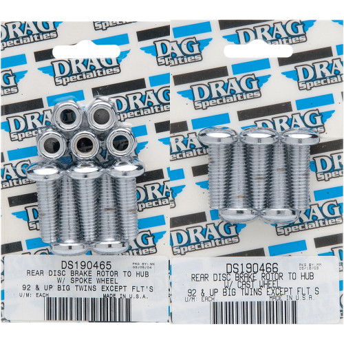Drag Specialties Mounting Kit - Rotor - Spoke - Rear