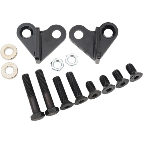 Burly Brand Rear Lowering Kit - Black - Lowers 1" - '97-'01 Flht B28-279