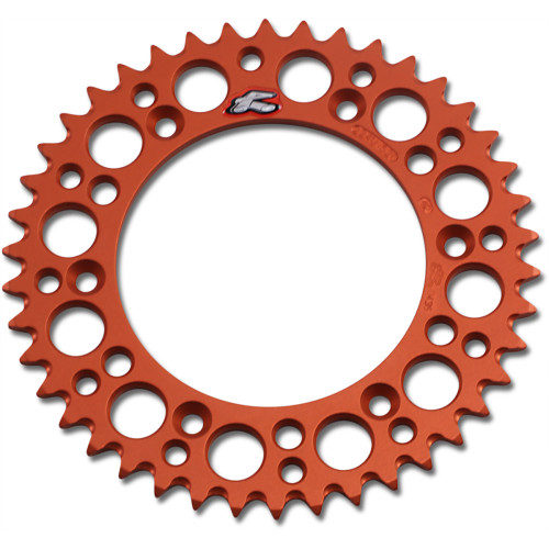 Renthal Sprocket - Orange - 42 Tooth 224U-520-42Gpor