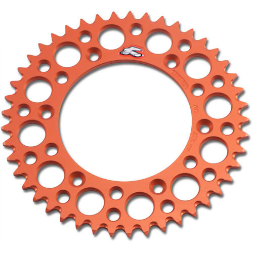 RENTHAL 224U52045GPOR Renthal Sprocket - Orange - 45 Tooth 224U-520-45Gpor
