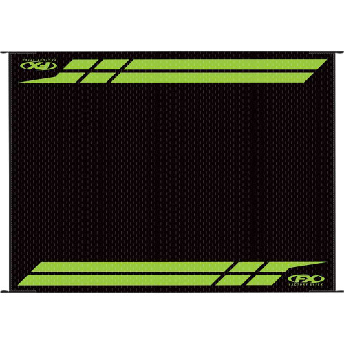 FACTORY EFFEX 2245130 Rv Mat - Black/Green - Kawasaki 22-45130