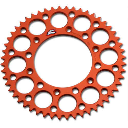 RENTHAL 224U52052GPOR Renthal Sprocket - Orange - 52 Tooth 224U-520-52Gpor