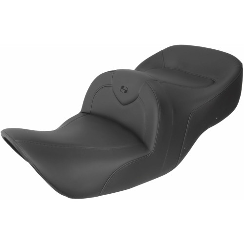 Saddlemen Roadsofa Seat - Without Backrest - Black W/ Black Stitching - Gl1800 '01-'10 H01-07-187