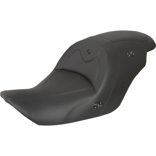 Saddlemen Seat - Roadsofa - Without Backrest - Black W/ Black Stitching - Heated - Gl1800 '14-'17 H23-20-187Hct