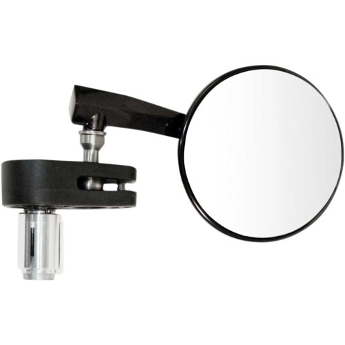 EMGO 2034041 Emgo Mirror - Side View - Round - Black - Right 20-34041