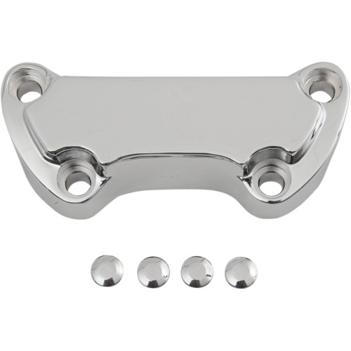 Drag Specialties Handlebar Clamp - Scalloped