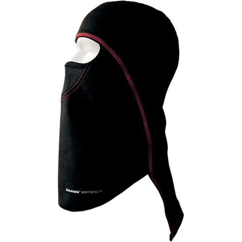 Schampa & Dirt Skins Coolskin Chill Breaker Balaclava - Deluxe - Red Blclv015D-10
