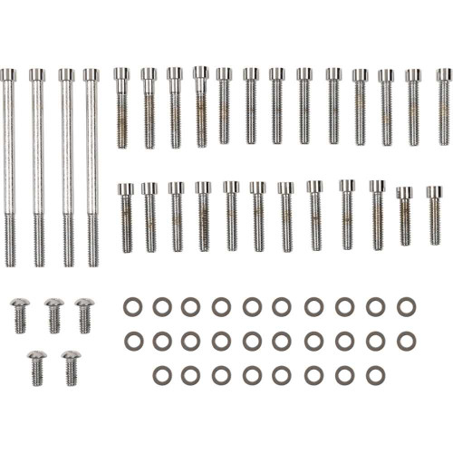 DRAG SPECIALTIES DS-190752 Drag Specialties Cover Bolts - Socket-Head - Side - Chrome - Xl