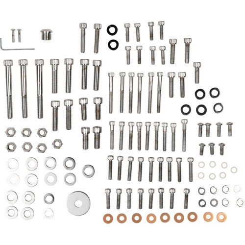 DRAG SPECIALTIES DS-190870 Drag Specialties Bolt Kit - Motor - Socket-Head - Fxr