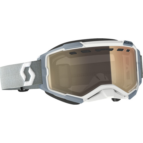 Scott Fury Snow Goggles - Light Sensitive - White/Gray - Bronze Chrome 278604-1039245