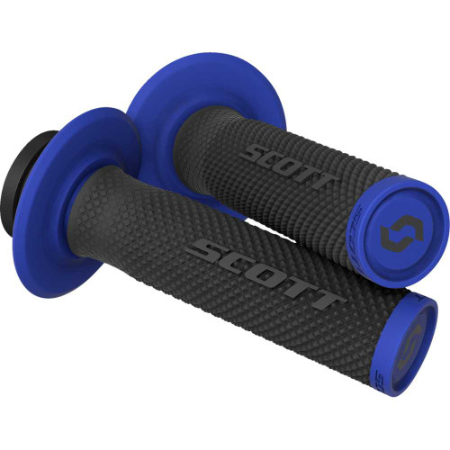 SCOTT 2920000000000 Scott Grips - Sx Ii - Lock-On - Black/Blue 292452-1004222