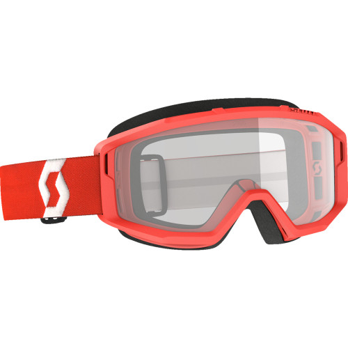 Scott Primal Goggles - Red - Clear 278598-0004043 Scott Primal Goggles - Red - Clear 278598-0004043