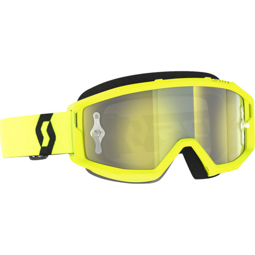 Scott Primal Goggles - Yellow/Black - Yellow Chrome Works 2785971017289