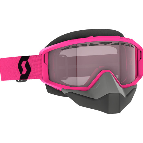 Scott Primal Snow Cross Goggle - Pink/Black - Dual Lens - Rose 278606-1665134