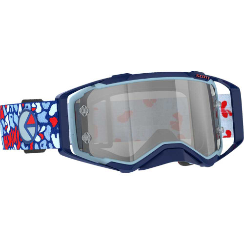 SCOTT 4220000000000 Scott Prospect Goggle - Ethika - Blue/Red - Silver Chrome 422080-1105269