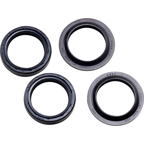 Drag Specialties Fork Seal/Dust Wiper Kit - 41 Mm X 54 Mm X 11 Mm | 41 Mm X 54.4 Mm X 12 Mm