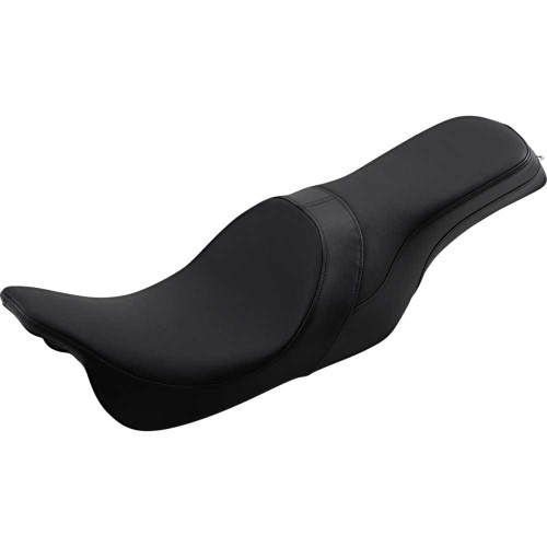 DRAG SPECIALTIES 0801-1263 Drag Specialties Forward Positioned Predator 2-Up Seat - Smooth - Fl '08-'23