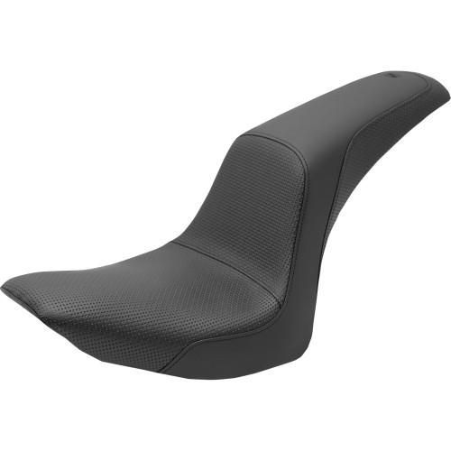 Saddlemen Profiler Basket-Weave Seat - Black - Softail '06-'17 806-23-147