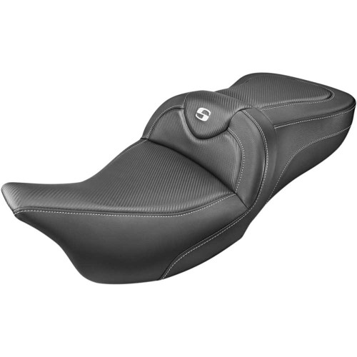 SADDLEMEN 80807B185 Saddlemen Roadsofa Seat - Carbon Fiber - Without Backrest - '08-'23 Fl 808-07B-185